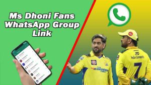 Select MS Dhoni Fans WhatsApp Group Link MS Dhoni Fans WhatsApp Group Link