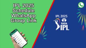 IPL Schedule 2025 WhatsApp Group Link B